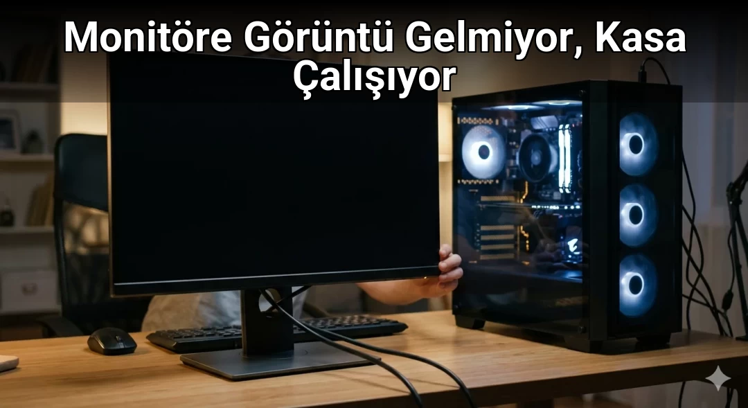 Monitöre Görüntü Gelmiyor, Kasa Çalışıyor